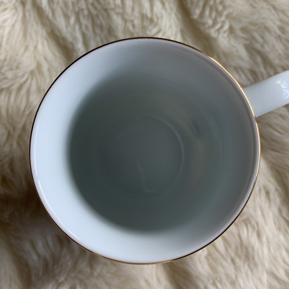 Vintage 80s Harrison white Persian cat with rose Mug rare collectible - Picture 5 of 12